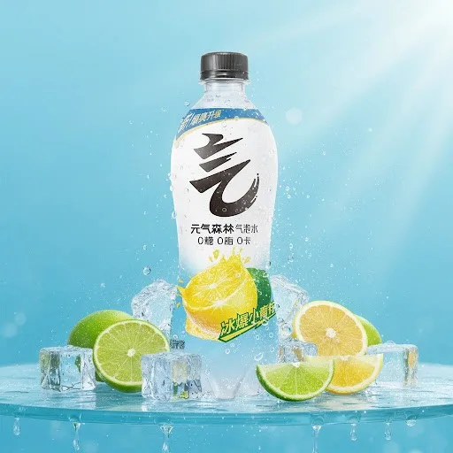 元氣森林 冰爆小青檸味氣泡水