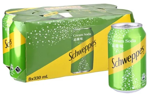 玉泉忌廉蘇打飲料