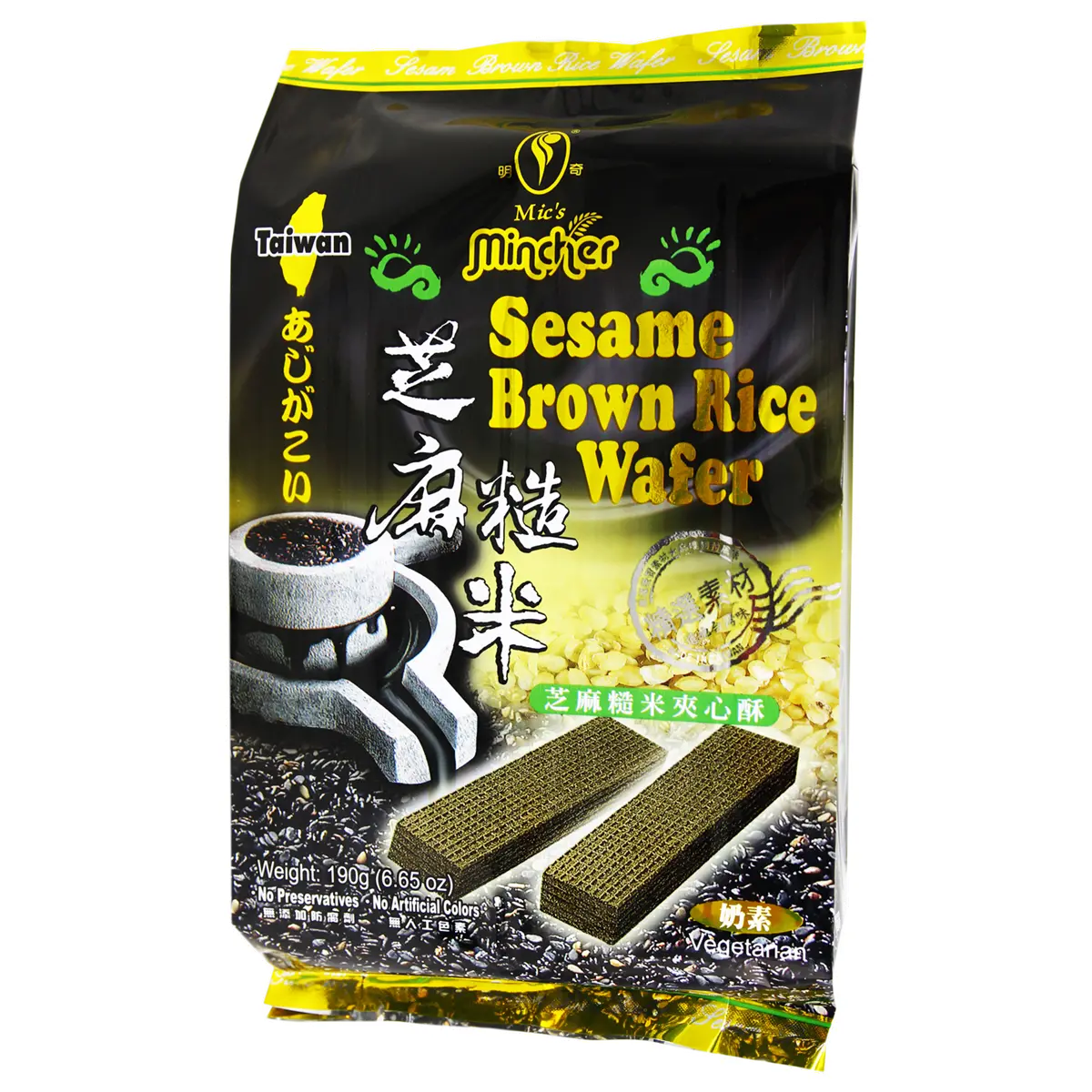 明奇芝麻糙米夾心酥