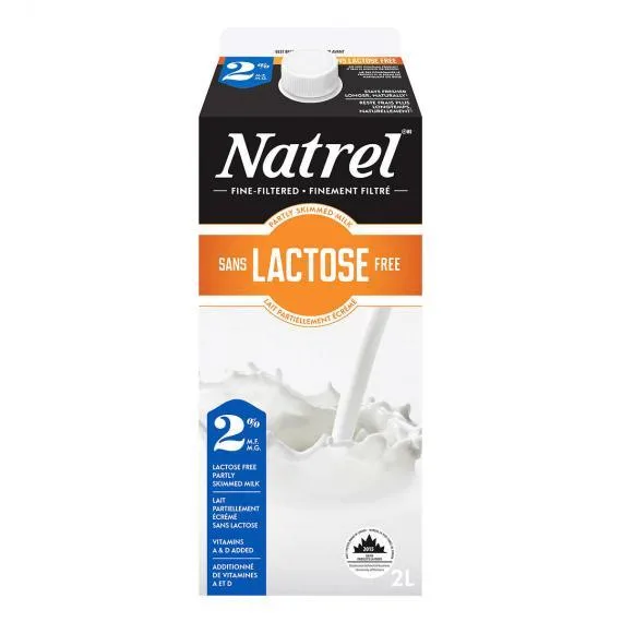 NATREL 脫乳糖牛奶 2% 2L