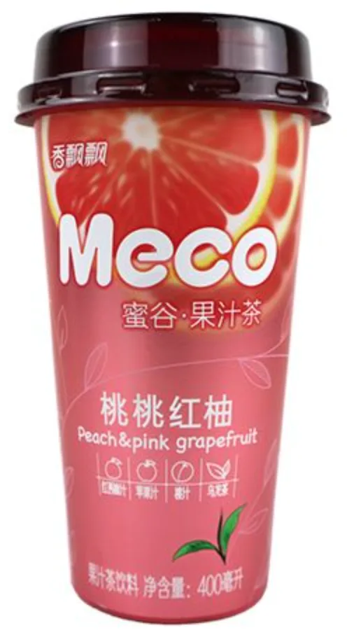 MECO 香飄飄果汁茶 桃桃紅柚