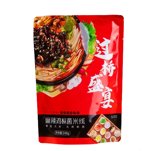 过桥盛宴-麻辣鸡枞菌米线