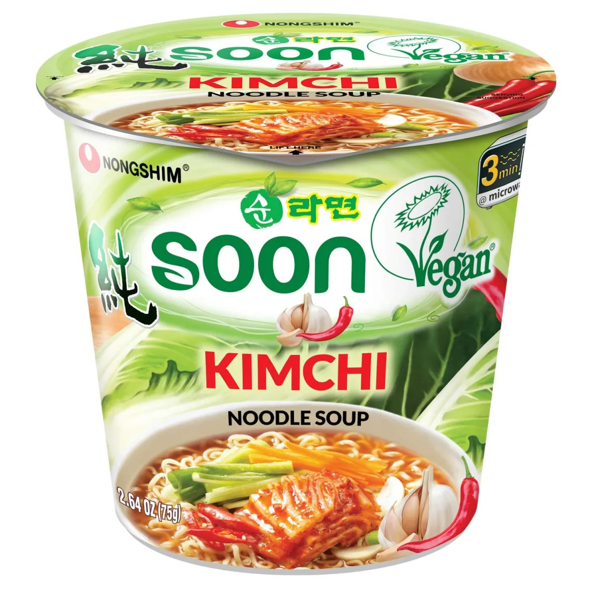 农心 素食拉面 - 泡菜