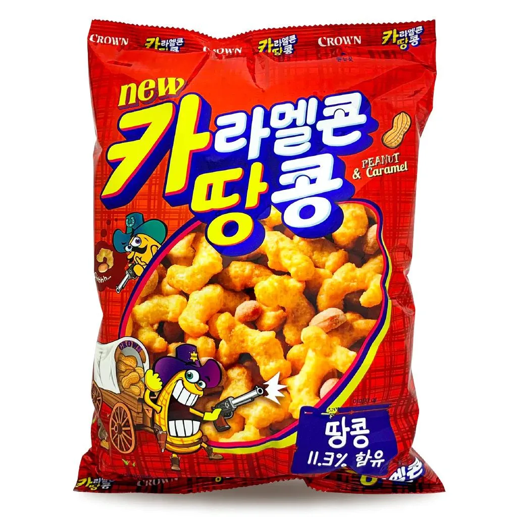 皇冠焦糖花生玉米片