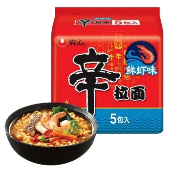 农心辛鲜虾味拉面