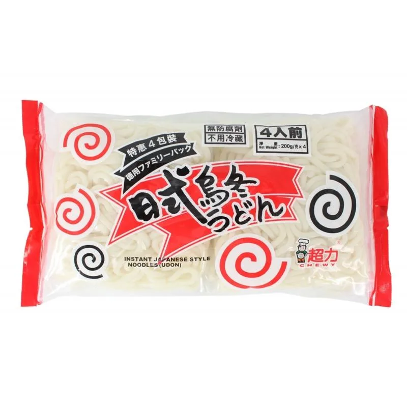 超力 日式烏冬面 4PK