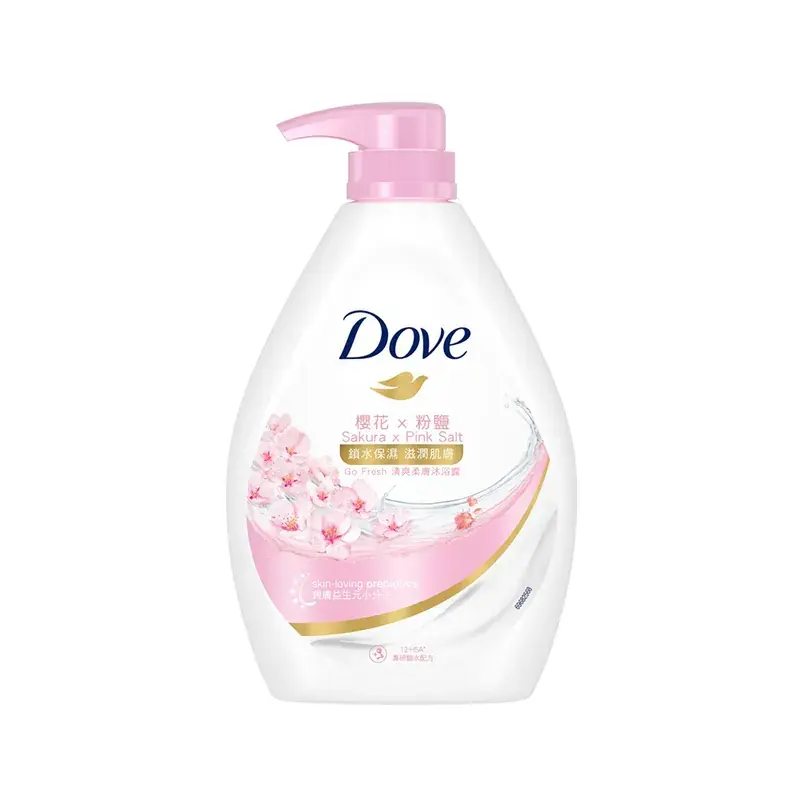 Dove Sakura body wash