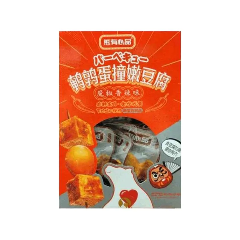 熊有心品 鵪鶉蛋撞嫩豆腐（魔椒香辣味）