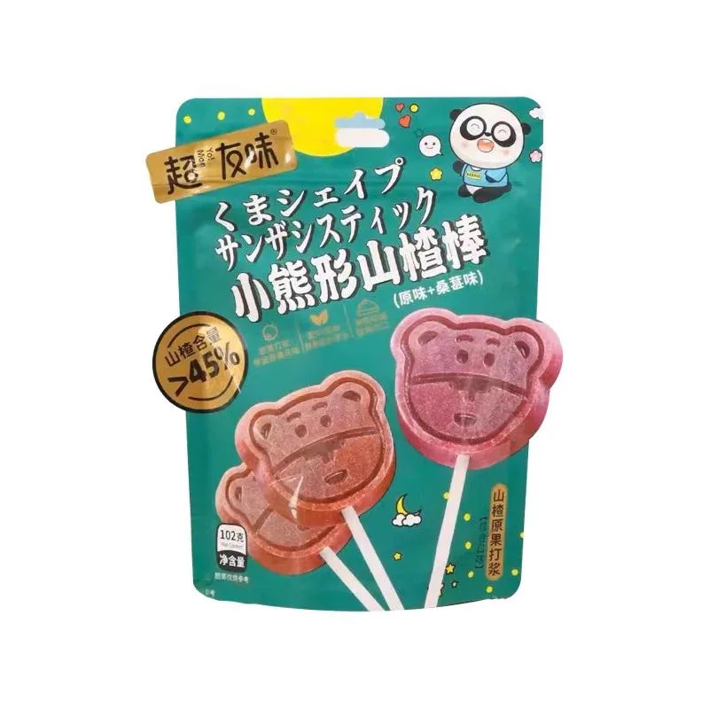 超友味小熊形山楂棒（原味+桑葚味）