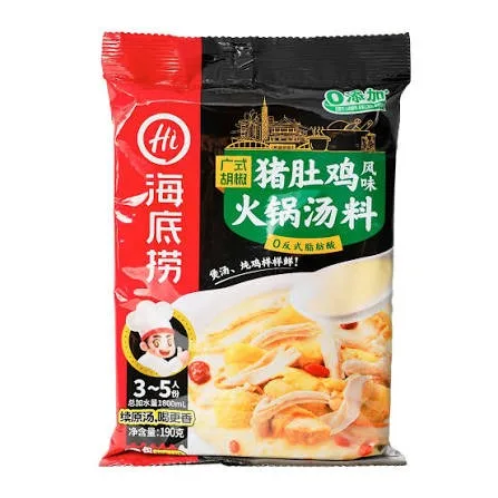 海底撈豬肚雞風味火鍋湯料