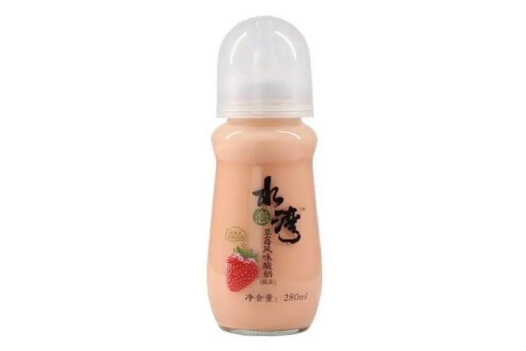 水灣戀 草莓風味酸奶
