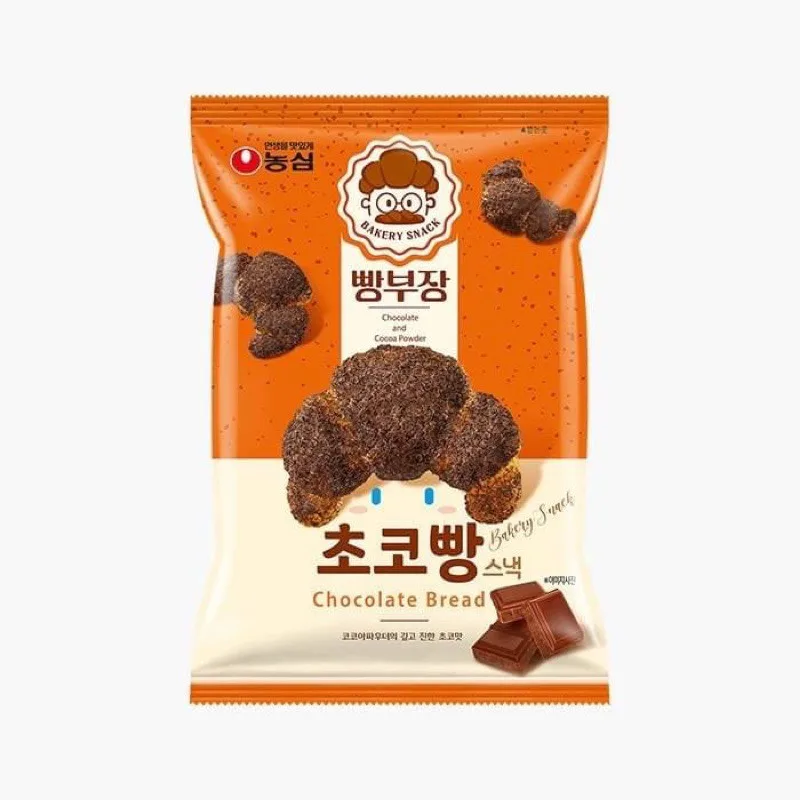 农心迷你巧克力牛角包饼干