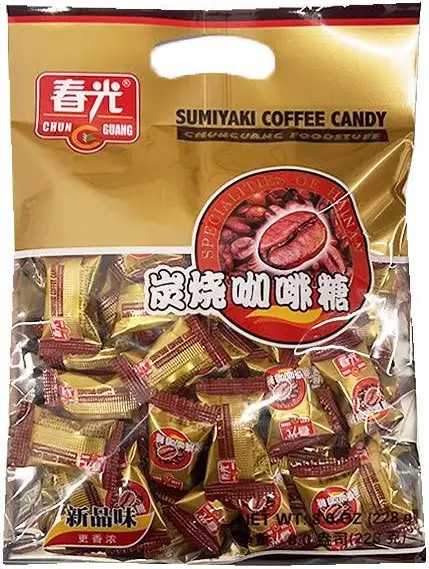 春光炭烧咖啡糖