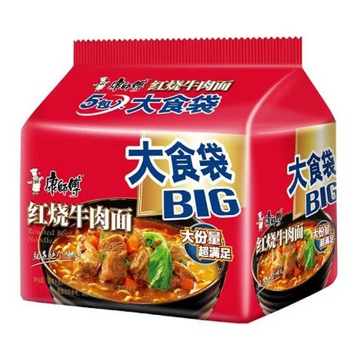 康师傅 [大食袋] 红烧牛肉面