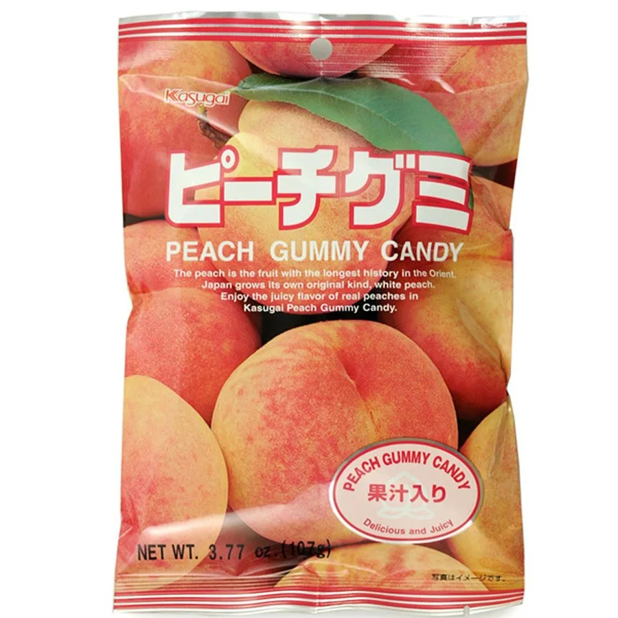 Kasugai 春日井 白桃味糖果超Q果汁软糖