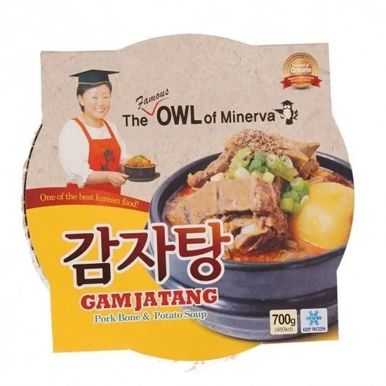 韓國貓頭鷹 土豆豬骨湯