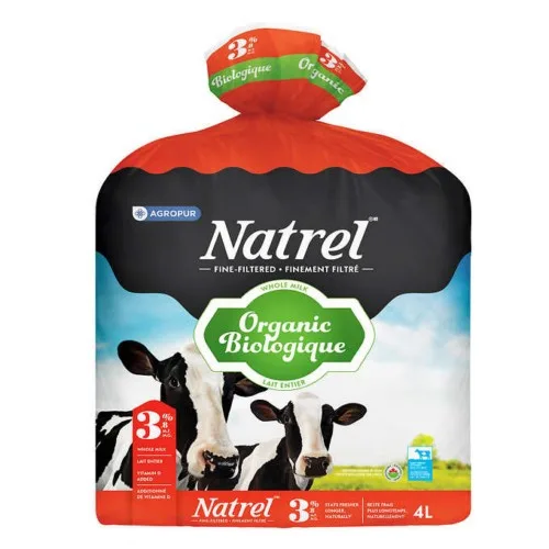 {4L 大袋裝}+【Organic】Natrel【有機牛奶】3.8% 4L 袋裝