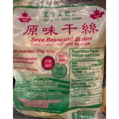 丰业豆制品 原味干丝 (绿色标)