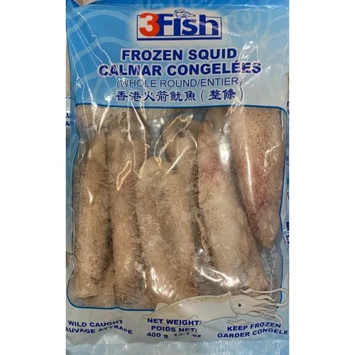 3Fish Frozen Squid 香港火箭鱿鱼 (整条)