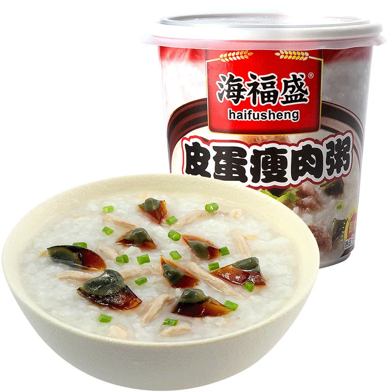 海福盛皮蛋瘦肉粥