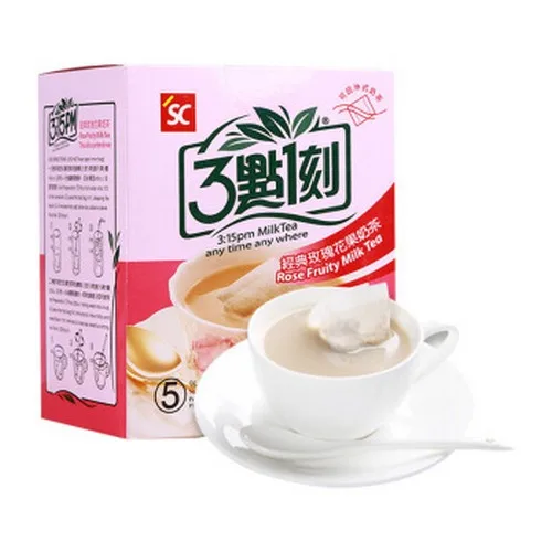3点1刻 经典玫瑰花果奶茶