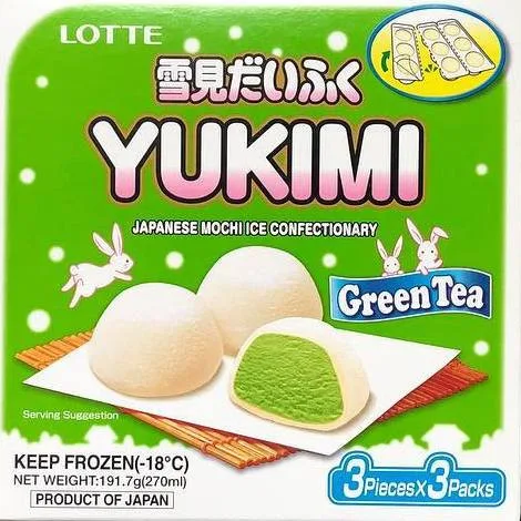 Lotte 樂天 雪見 迷你大福 抹茶味