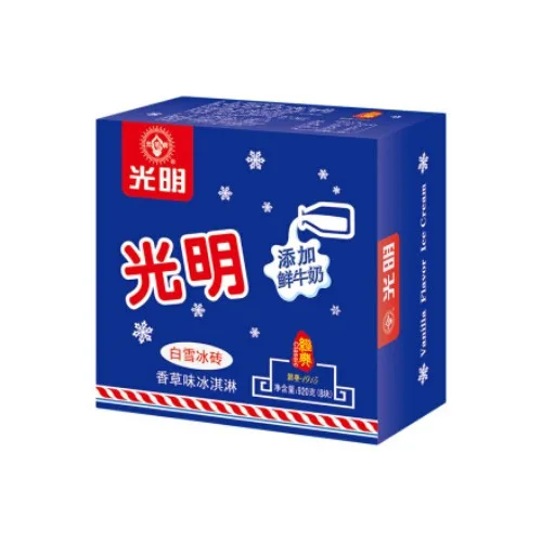光明 白雪冰砖 香草味雪糕