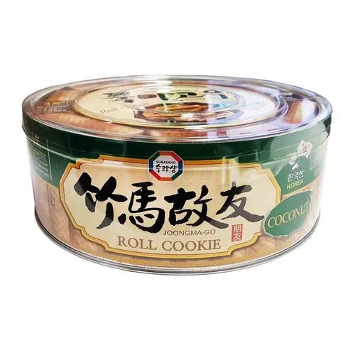 竹馬故友椰子味卷心餅