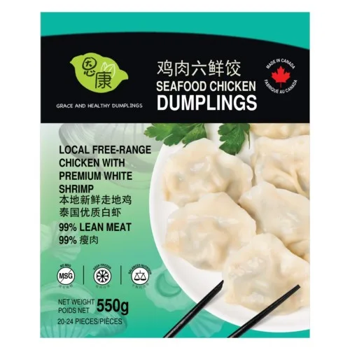 恩康 鸡肉六鲜水饺