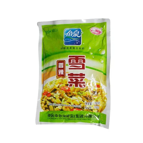 鱼泉 雪菜 【香辣】四连包