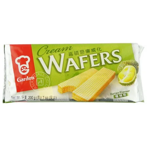 嘉顿榴莲味威化饼干