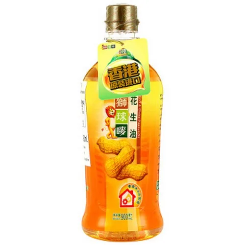 獅球嘜 純正花生油 900ML