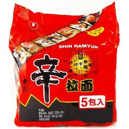 Nongshim 农心辛拉面 原味 5PK
