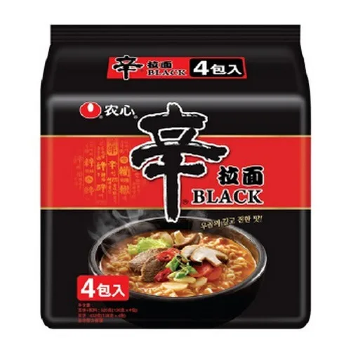 Nongshim 农心 辛拉面 BLACK 4PK