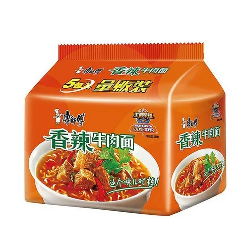 康师傅 香辣牛肉面 量贩装