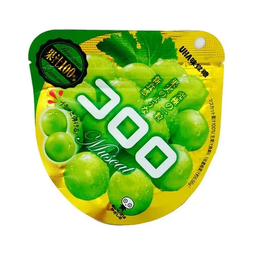 UHA 悠哈 味觉糖 特浓水晶葡萄果汁软糖