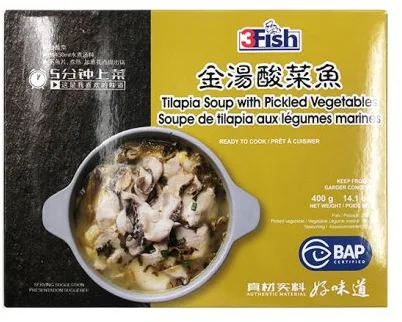 3Fish 金湯酸菜魚 400G