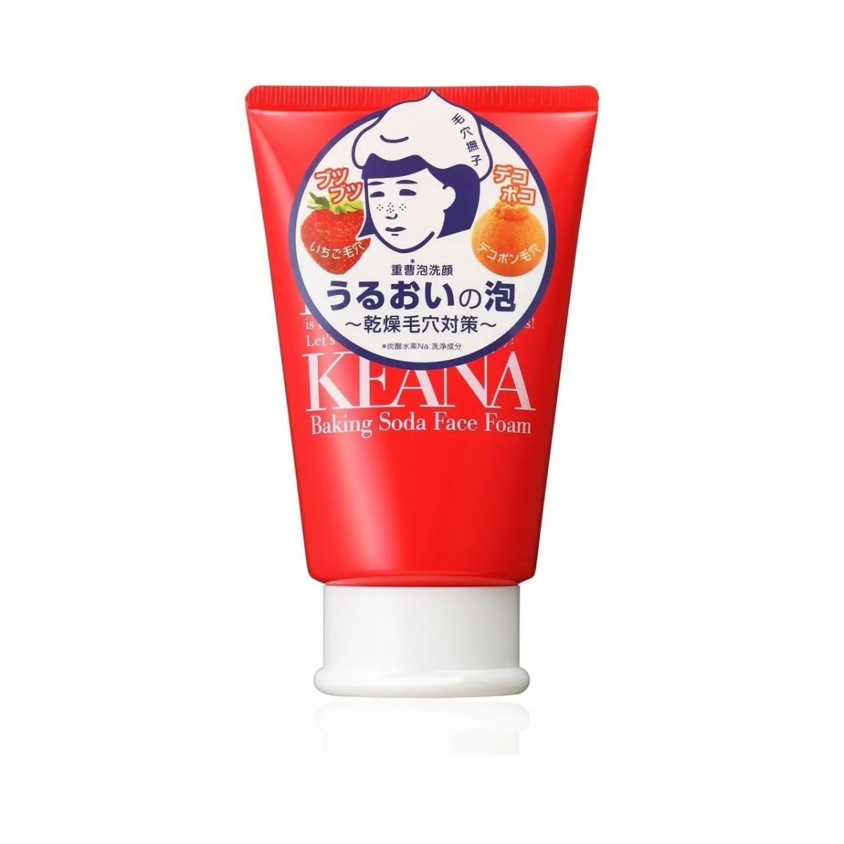 石泽研究所KEANA毛孔抚子洗面奶 毛穴抚子小苏打泡沫洁面乳100g