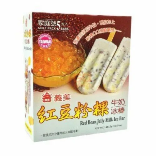 义美 红豆粉粿牛奶冰棒