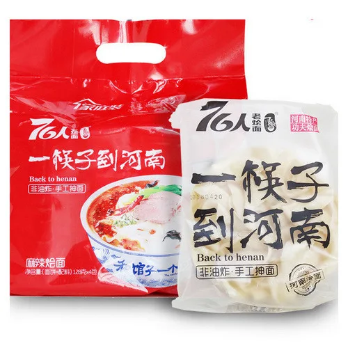 一筷子到河南 麻辣烩面 4PK【红色】